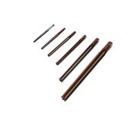 Annadue Foret Aléseur Conique 1:50, Acier allié 3-10mm CNC | Kit d\'alésoir manuel de finition, 6 pièces avec tige ergonomique pour l\'ébavurage en atelier d\'usinage
