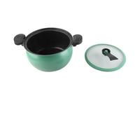 Annadue Grande Capacité, Revêtement Antiadhésif, Cuisinière à Gaz à (7L) | Grande capacité, revêtement antiadhésif, cuisinière à gaz à induction, couvercle visuel, valve à pression constante