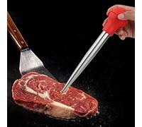 Annadue Injecteur de Marinade en Acier Inoxydable, Pompe à Badigeonner de Dinde, Seringue de Saveur pour Assaisonnement de Viande, Injecteur de Condiments de Cuisine