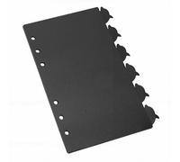 Annadue Intercalaire A6 avec Onglets Dauphin, 4 Jeux PP Plastique, pour