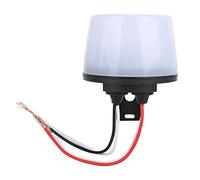 Annadue Interrupteur de Lampadaire à Cellule Photoélectrique 220V 16A | Du crépuscule à l\'aube automatique, protection contre les intempéries extérieures, sensibilité réglable, contrôle
