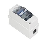 Annadue Interrupteur Sectionneur DC avec Boîtier IP65 | Disjoncteur CC, système d\'énergie solaire, boîtier protégé contre les intempéries, utilisation domestique en camping-car,