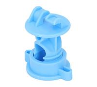 Annadue Isolateur pour Clôture électrique, 100 Pièces, Isolant de Type Boulon de 55mm de Longueur et 48mm de Largeur pour Jardin Agricole, Isolant de Poteau de Clôture (BLUE)