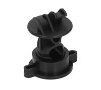 Annadue Isolateur pour Clôture électrique, 100 Pièces, Isolant de Type Boulon de 55mm de Longueur et 48mm de Largeur pour Jardin Agricole, Isolant de Poteau de Clôture (BLACK)