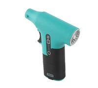 Annadue Jet Dry Mini Souffleur 120000 Tr/min Vitesse du Vent USB Chargeant le Ventilateur de Refroidissement Portatif pour la Voiture de Camping, Dépoussiéreur d'air électrique (GREEN)