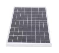 Annadue Kit de Panneau Solaire 10W avec Contrôleur 100A pour Usage | Charge rapide, énergie photovoltaïque, protection de batterie de voiture, construction ABS, camping randonnée.