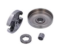 Annadue Kit de Roulement de Pignon d'embrayage adapté pour 325 340 346XP 345 350 351 353 445E 450, Tambour de Pignon de Tronçonneuse 7T, Pièces de Rechange pour Tronçonneuse