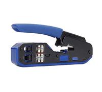 Annadue Kit de Sertissage RJ45 avec Passe-fil, Pince Ethernet Crimping, | Pince à câble réseau, outil de sertissage Cat5 Cat6 Cat6a, coupe-fil pour RJ45 RJ11 RJ12