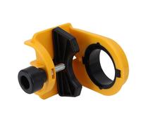 Annadue Kit d'installation de Serrure de Porte avec Scie Cloche en Acier au Carbone et Gabarit de Guidage ABS pour Portes en Bois 1-3/8 à 1-3/4 Pouces Jaune