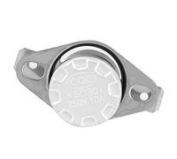 Annadue KSD301 Interrupteur de Thermostat de Contrôle de Température 250V 10A Interrupteur Thermique Normalement fermé Haute Précision pour Appareils CVC 5 Pièces (145℃)