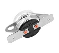 Annadue KSD301 Interrupteur Thermique 250V 10A Thermostat de Contrôle de Température Normalement avec, Paquet de 5 Interrupteurs Réglables pour Appareils AC250V (130℃)