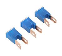 Annadue Lot de 10 Fusibles à Borne Mâle Droite de Rechange 100 A, Cartouche à Soufflage Lent 32 V pour Voiture, Automobile, Camion - ABS et Laiton Solides, Installation Facile