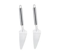 Annadue Lot de 2 Spatules Triangulaires pour -Pizza, Accessoires de Cuisine Multifonctionnels en Acier Inoxydable, à Pizza, Spatule à Gâteau, Pelle à pour la Cuisine à Domicile