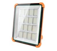 Annadue Lumière de Travail Solaire Portable, 300W 25000LM Rechargeable, | Lampe de travail d\'urgence, 448 perles LED, étanche IP65, avec poignée amovible pour le Camping