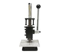 Annadue Machine de Presse Manuelle à économie de Travail Machine de Poinçonnage Manuelle en Fonte Lourde 60 Mm Course 360 Mm Hauteur d'étanchéité Table de Travail 13 X 15 Cm pour Petites Pièces