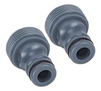 Annadue Mamelon de Connecteur Rapide, Adaptateur de Tuyau de Tuyau à Filetage Mâle G3/4, 2 Pièces Mamelon de Robinet à Raccord Rapide d'irrigation de Jardin pour Système d'arrosage