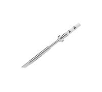 Annadue Mini Pointes de Fer à Souder en Acier Inoxydable de Remplacement pour TS100, 7 Types de Pointes de Soudure Durables à Haute dureté, Pointe de Fer électrique à Chauffage Rapide pour la (#2)