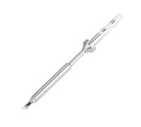 Annadue Mini Pointes de Fer à Souder en Acier Inoxydable de Remplacement pour TS100, 7 Types de Pointes de Soudure Durables à Haute dureté, Pointe de Fer électrique à Chauffage Rapide pour la (#3)