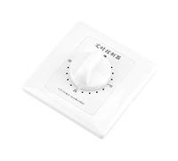 Annadue Minuterie de Compte à Rebours 220 V, Minuterie de Pompe à Eau Mécanique, Programmable d'intérieur, Interrupteur Mural Intelligent pour Lampe de Ventilateur de Chauffe-eau (de 30
