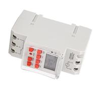 Annadue Minuterie Programmable, Minuterie Numérique avec 1 Seconde de Synchronisation 168 Heures, 20 Cycles Marche/arrêt, Interrupteur de à écran LCD pour Appareil AC