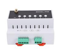 Annadue Module de Commutation de Relais Intelligent, Commande de Moteur à | 6 Circuits, Montage sur Rail Din, Passerelle WiFi Zigbee, écosystème Tuya, 3 Canaux Avant et Arrière, Rideaux Lumineux