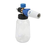 Annadue Mousseur de Lavage Auto Haute Pression 4000PSI à Mousse | Connexion rapide, jet cylindrique à ventilateur réglable, distance de pulvérisation de 10 m, mélange de savon facile,