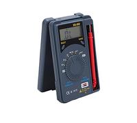 Annadue Multimètre de Poche à Affichage Numérique, Outil de Test Portable Multifonctionnel avec Support, Voltmètre Portable et Ampèremètre Compact, Résistance et Tension de Haute Précision à Large