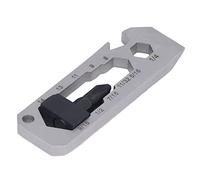 Annadue Multitool 7 en 1 Tournevis Ouvre-bouteille Clé Porte-clés | Porte-clés multi-outil avec corps en acier au carbone, outil de poche portable pour l\'extérieur, les voyages, le camping