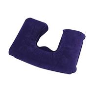 Annadue Oreiller de Voyage Gonflable Portable, Coussin d'air en Forme de U, Appui-tête Ergonomique pour Avion, Voiture, Bureau, Sieste et Support de Sommeil