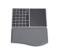 Annadue Pavé Numérique sans Fil avec pavé Tactile pour Ordinateur | Calculatrice à Grand pavé Tactile sans Fil, Bluetooth 2.4G, Fonction Type C, Batterie Rechargeable 180mAh, pour Ordinateurs