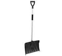 Annadue Pelle à Neige, Poussoir à Neige Amovible en Alliage d'aluminium, Outil de Déneigement Extérieur Portable pour Glace Pilée, Trottoir d'allée, Urgence de Voiture en Hiver