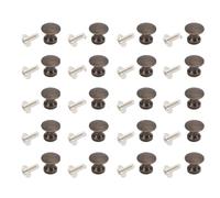 Annadue Petite Poignée à Trou Unique, 20 Ensembles de Petites Poignées de Tiroir de Boîte à Bijoux en Alliage de Zinc, Boutons d'armoire Dorés pour Tiroir d'armoire (#1)