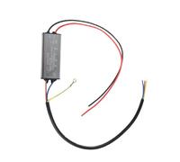 Annadue Pilote LED IP65 étanche, Protection Automatique, Boîtier Résistant aux Intempéries, Transformateur LED pour éclairage Basse Tension à Tension Constante, Alimentation Compacte de 20 Mm