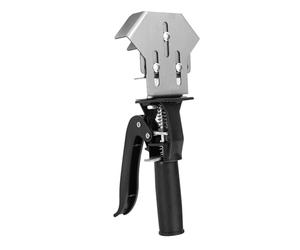 Annadue Pince d'Angle Droit à 90 Degrés en Acier Inoxydable, Fixation Rapide à Angle Droit pour le Travail du Bois avec Poignée de Type Presse, Tendeur de Serrage Adaptatif pour Plaques de 6 à 35 Mm,