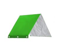 Annadue Playground Canopy Toit de Remplacement (190T Silver Coated Thin | Blocage UV, protection contre les intempéries, loisirs de plein air, revêtement argenté, œillets renforcés, forme
