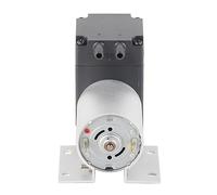 Annadue Pompe à Vide 8W 12L/min -72kPa Pompe D'aspiration à Pression | Pompe à membrane DC24V avec support, faible bruit, sans , pour analyse de gaz et instrumentation