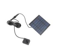 Annadue Pompe de Fontaine Solaire, Pompe de Fontaine à énergie Solaire avec Kit de Panneau d'alimentation, Mini à Eau à Panneau pour Bain d'oiseaux, Piscine de Jardin