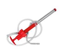 Annadue Pompe Manuelle à pour Fûts de 20L | Conception verticale peu encombrante, tuyau flexible de 50 pouces, buse anti-goutte, construction d\'usure, transfert de