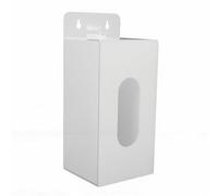 Annadue Porte- en Acrylique Transparent Mural, Boîte de Rangement Jetable pour Masque, Couvre-chaussures, pour Entrée, Vestiaire, Cuisine (1 compartiment)