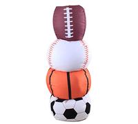 Annadue Pouf Beanbag 18 Pouces Housse avec Fermeture Eclair pour Enfants | Sac de rangement pour jouets en peluche, tissu polyester durable, avec fermeture éclair robuste pour le jeu