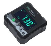 Annadue Rapporteur Numérique Magnétique, Inclinomètre à Jauge Biseautée LCD 4x90°, Compteur d'angle électronique avec Protection IP54, Base Magnétique pour la Mesure de Nivellement