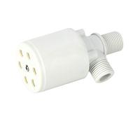 Annadue Robinet à Flotteur 1/2 Pouce, Contrôle Automatique du Niveau | Vanne flotteur en plastique avec arrêt automatique, pour réservoir d\'eau, évier, piscine, château d\'eau industriel