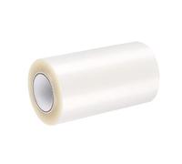 Annadue Ruban d'emballage Transparent en Mousse pour Collier de Gâteau, Film de Cuisson en PP Transparent de qualité Alimentaire 10 Mx 10 Cm, Doublure de Moule Facile à Découper Résistante à