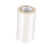 Annadue Ruban d'emballage Transparent en Mousse pour Collier de Gâteau, Film de Cuisson en PP Transparent de qualité Alimentaire 10 Mx 10 Cm, Doublure de Moule Facile à Découper Résistante à