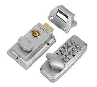 Annadue Serrure à Code Mécanique, Serrure à Code de sécurité à 2 et 4 Chiffres pour Armoire Intérieure et Extérieure, de Porte avec Combo codé, Mini à pour Boîte de Rangement