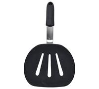 Annadue Spatule Flexible en Silicone, Spatule Ronde Large, Résistante à la Chaleur pour œufs de Crêpes, Tourneur de Cuisine Antiadhésif de Chef
