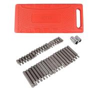 Annadue Spline Tip Bit Socket Set avec Boîtier de Rangement | Acier au chrome vanadium, embouts conçus avec précision, outil de réparation automobile, boîte de rangement, plusieurs