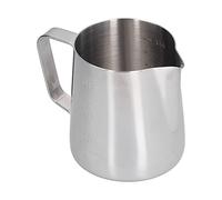 Annadue Tasse à Mousser en Acier Inoxydable, Pichet à café de 400 Ml avec Bec Pointu, Pichet à Lait avec échelle, à Latte pour Cuisine Domestique Barista