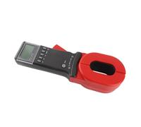 Annadue Testeur de Résistance de Terre à Pince Numérique avec écran LCD | Testeur de masse à pince, haute résolution 0,001 Ω, stockage de données 500 ensembles, mesure de boucle, double isolation