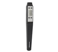 Annadue Thermomètre Alimentaire Numérique, Thermomètre de Poche électronique de Haute Précision avec Sonde pour la Cuisine, la Cuisson du café au Lait, à Lecture Instantanée, étanche (BLACK)